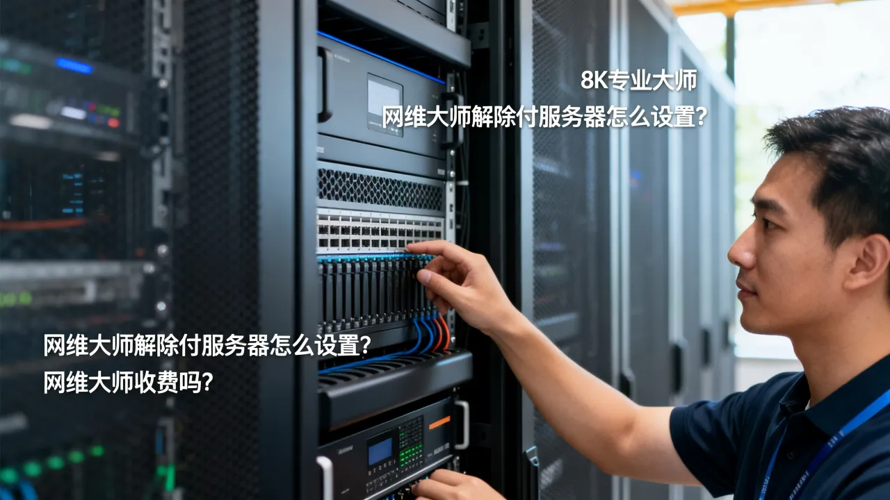 网维大师解除付服务器怎么设置，网维大师收费吗？