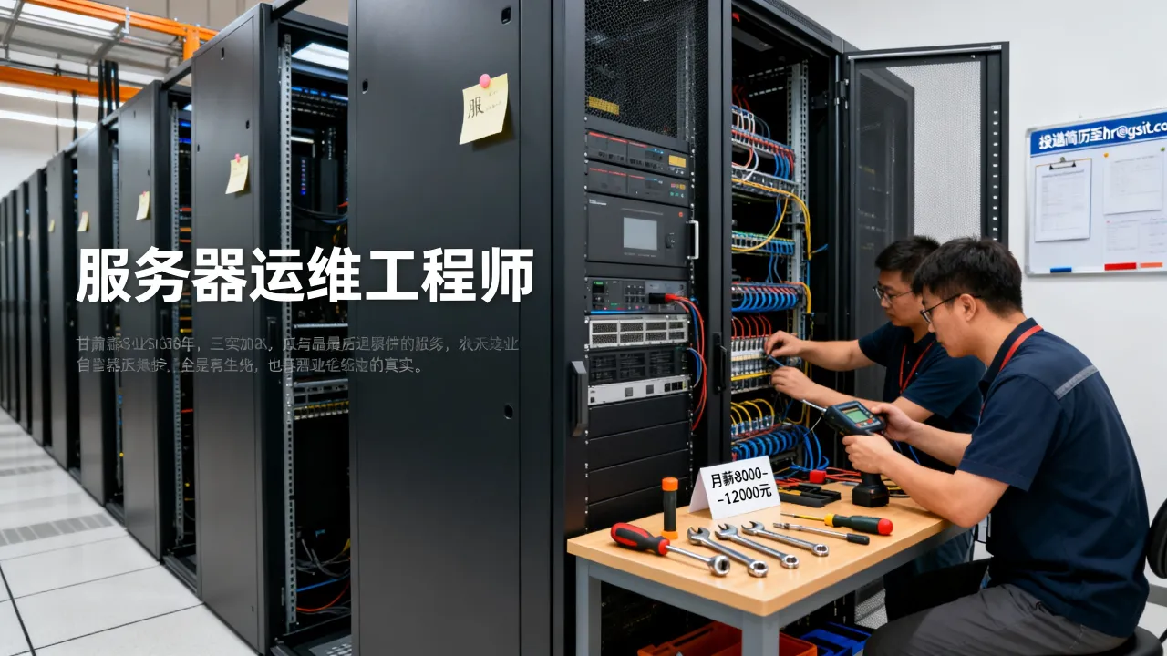 甘肃服务器维保招聘有哪些岗位？薪资待遇如何，怎么应聘？