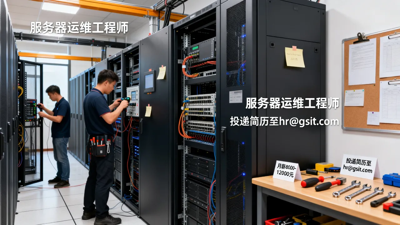 甘肃服务器维保招聘有哪些岗位？薪资待遇如何，怎么应聘？