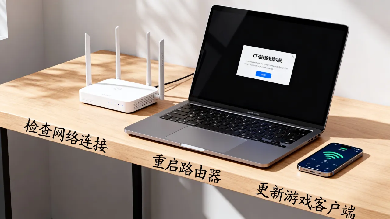 CF为什么一直提示连接服务器失败，CF连接服务器失败怎么解决