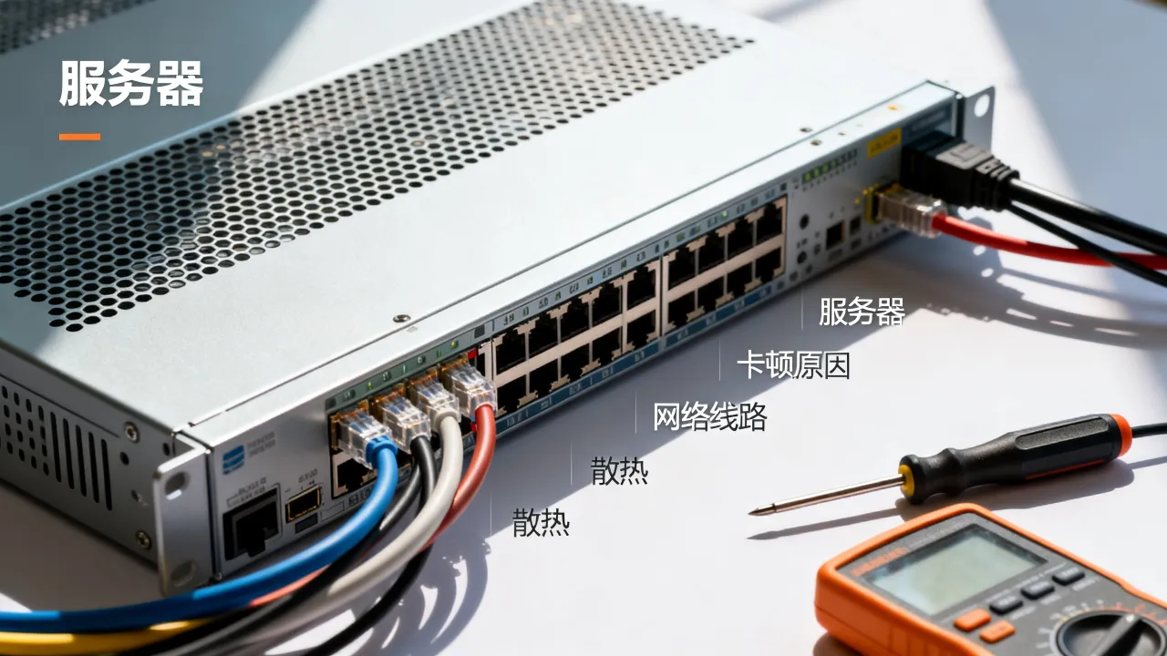 为什么服务器不好用,服务器经常卡顿怎么解决?
