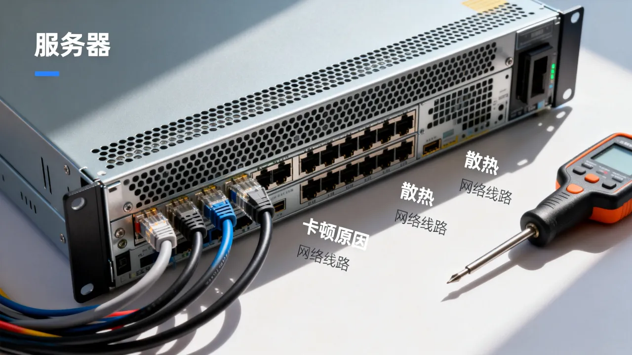 为什么服务器不好用，服务器经常卡顿怎么解决？