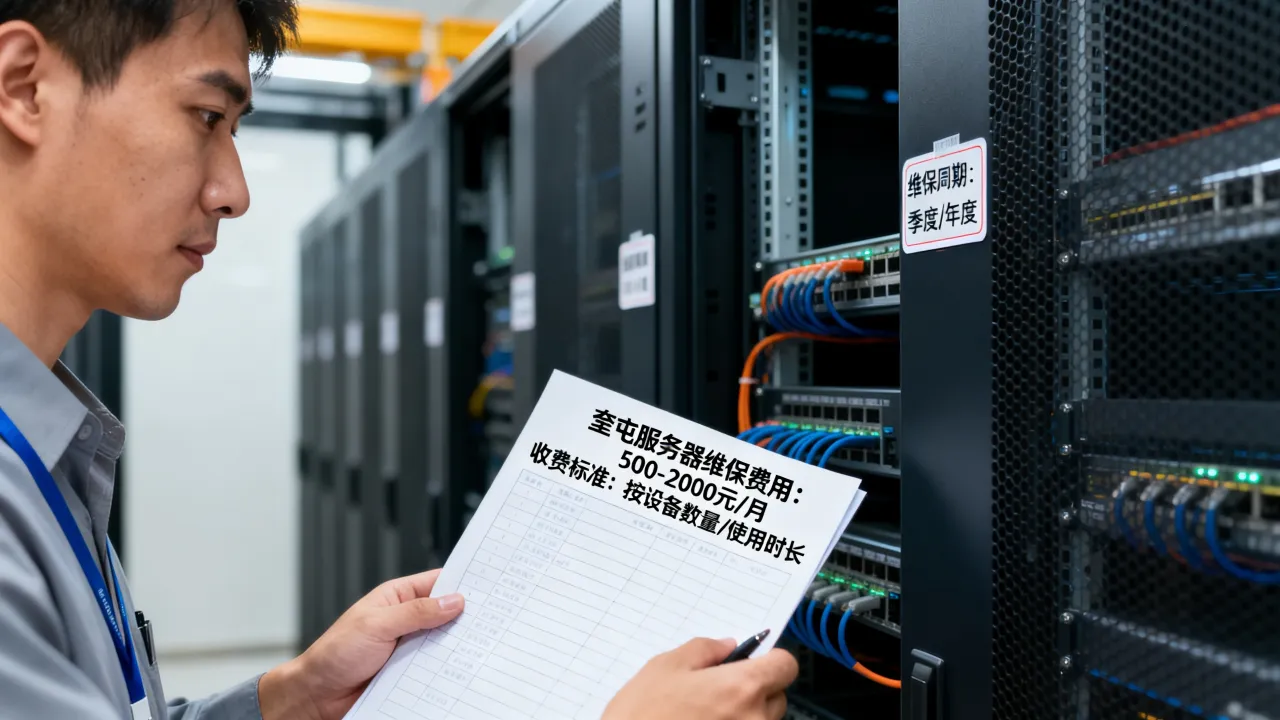 奎屯维保服务器费用要多少钱?,服务器维保怎么收费
