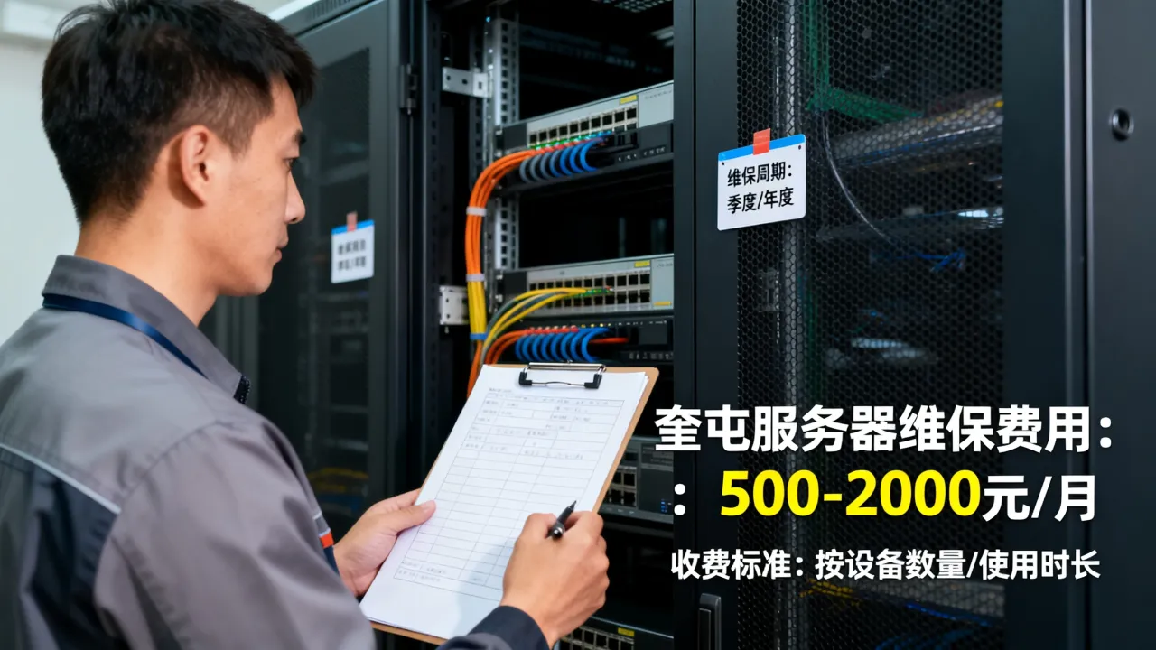 奎屯维保服务器费用要多少钱？，服务器维保怎么收费