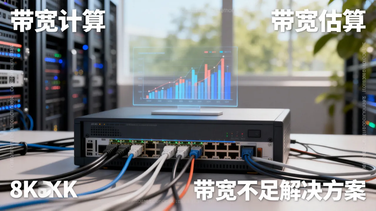 服务器带宽怎么计算,带宽大小如何估算,带宽不足怎么办