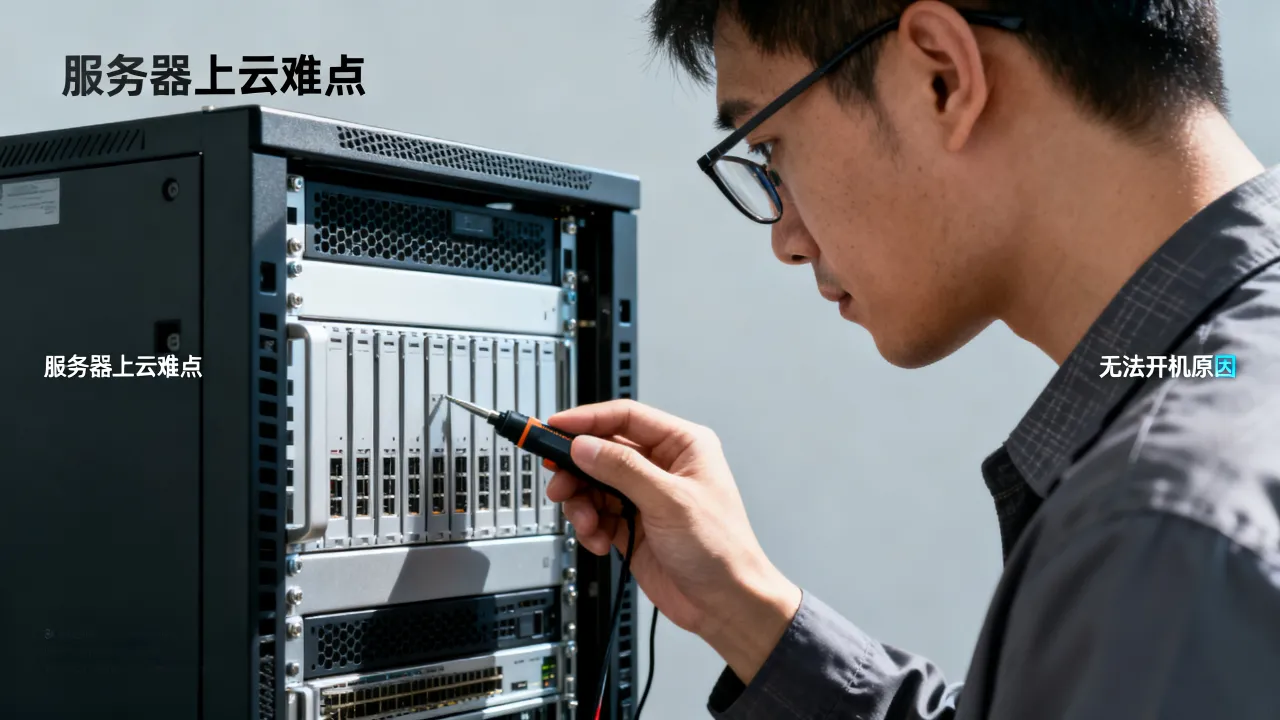 服务器上云为什么难开？云服务器无法开机是什么原因