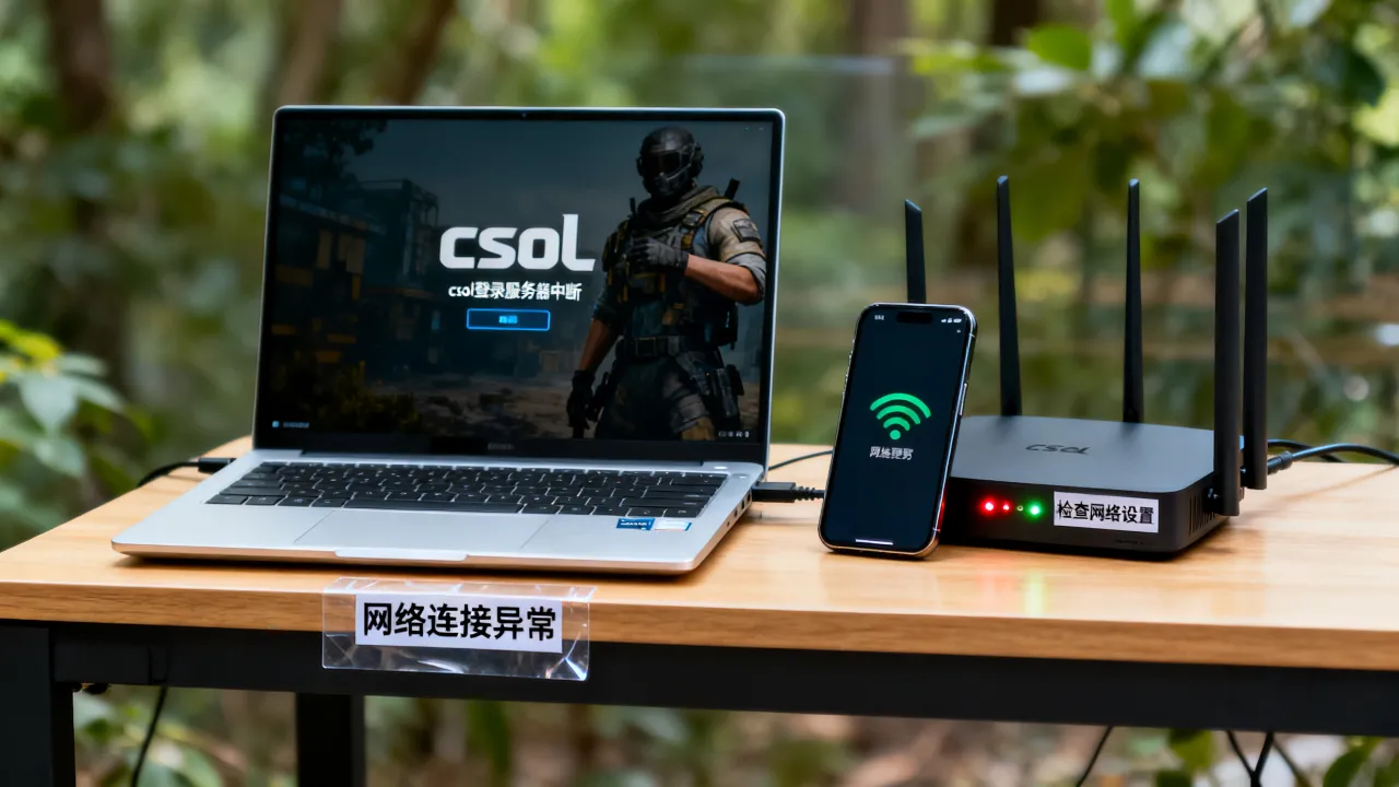 为什么csol登录服务器中断，怎么解决登录中断问题？
