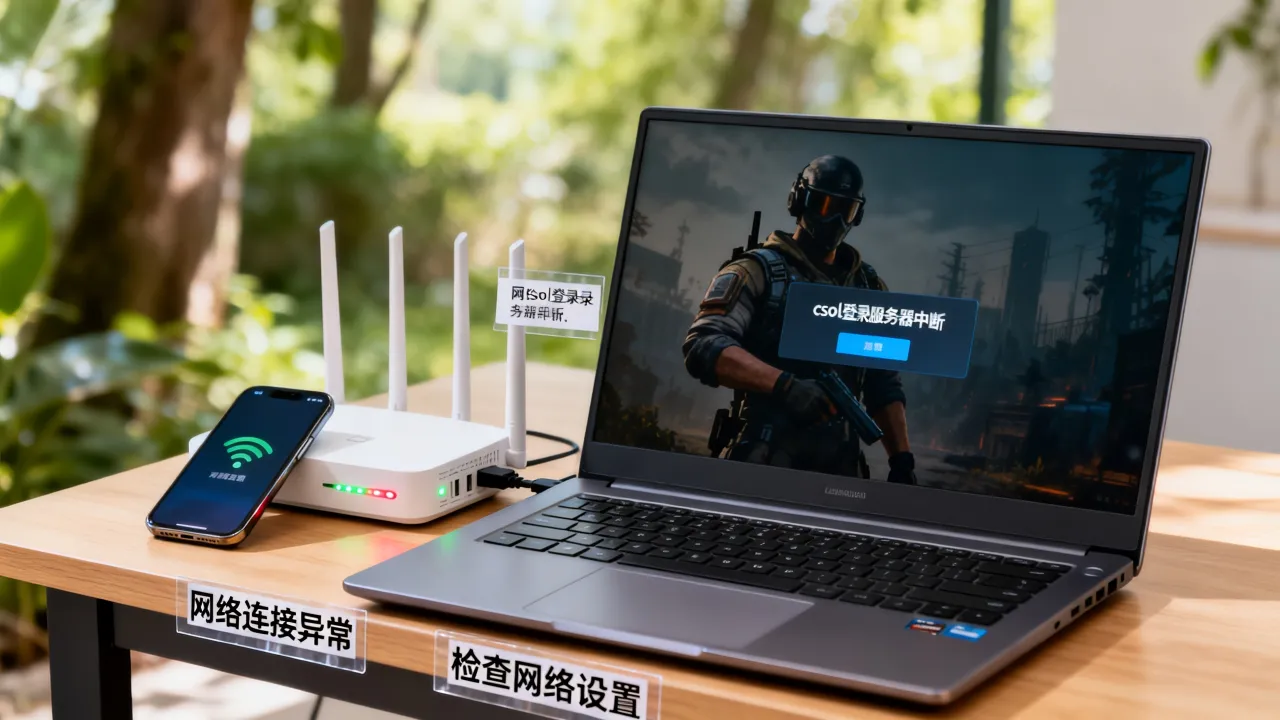 为什么csol登录服务器中断，怎么解决登录中断问题？