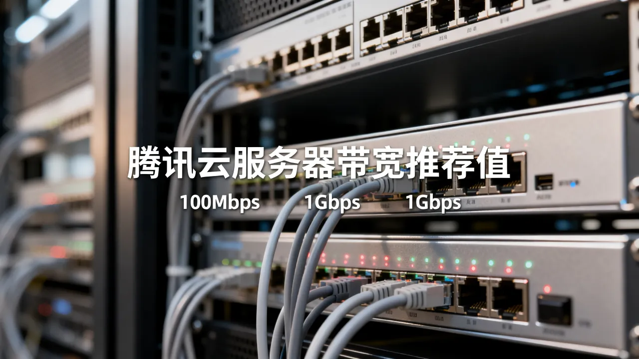 腾讯服务器多少网速，腾讯云服务器带宽选多少合适