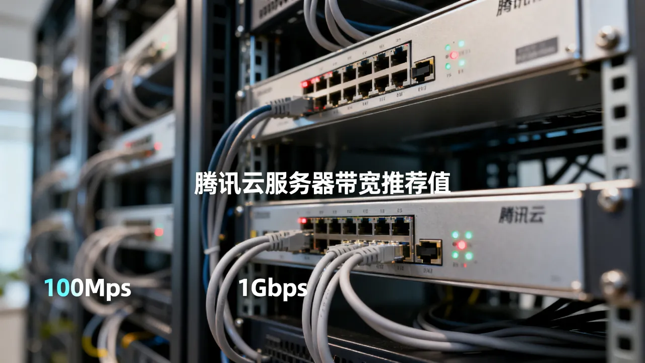 腾讯服务器多少网速，腾讯云服务器带宽选多少合适