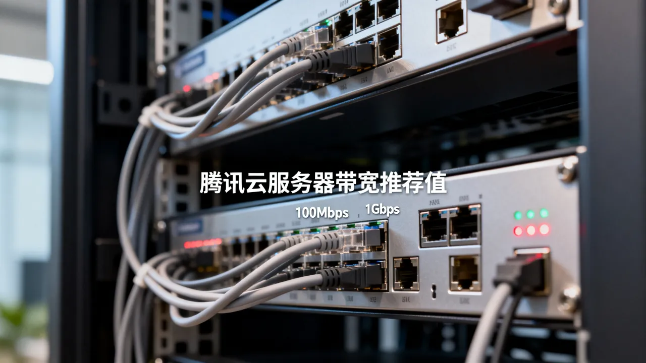 腾讯服务器多少网速，腾讯云服务器带宽选多少合适