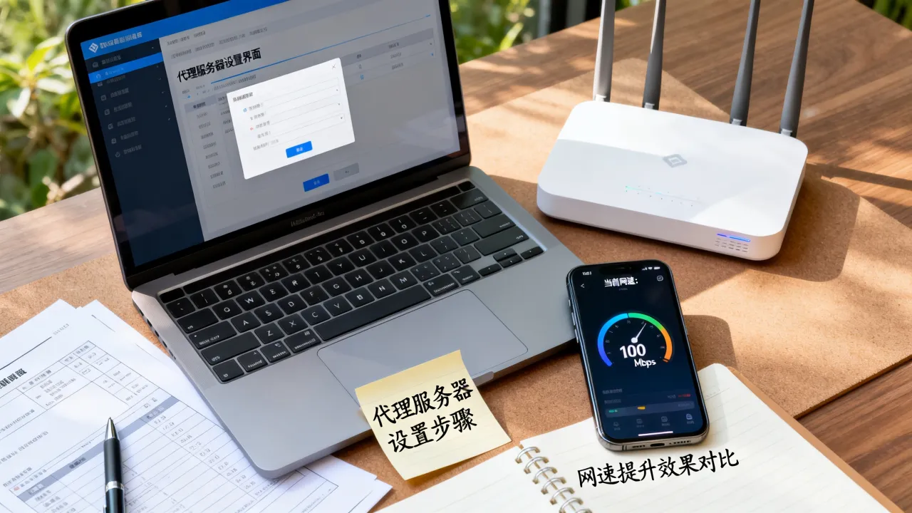 南方网速代理服务器怎么设置，网速提升效果如何？
