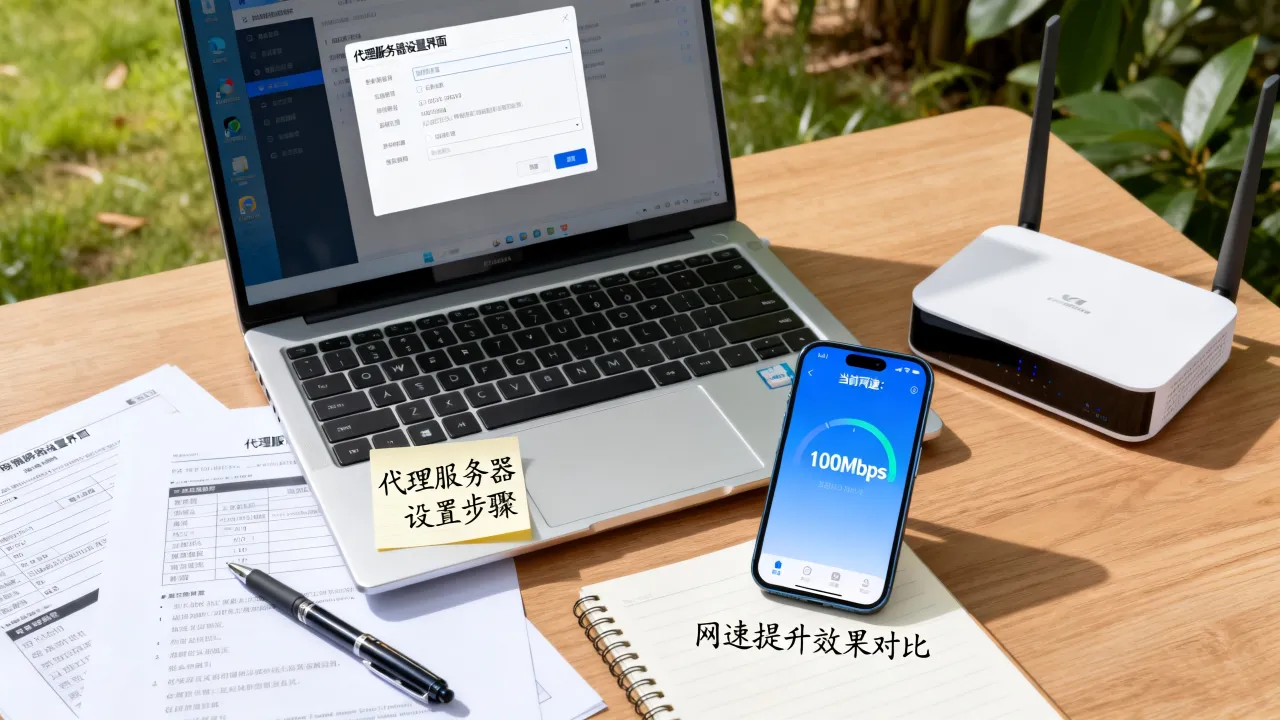南方网速代理服务器怎么设置，网速提升效果如何？
