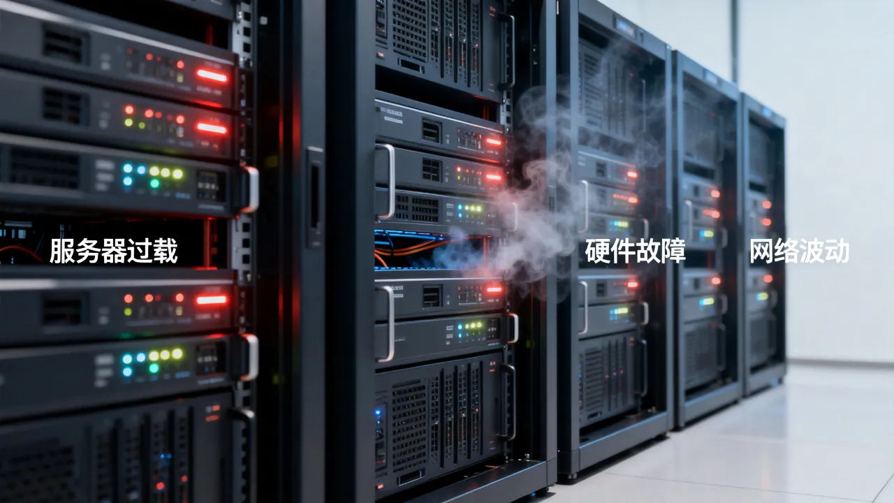 为什么黑月服务器炸了，到底是什么原因造成的？