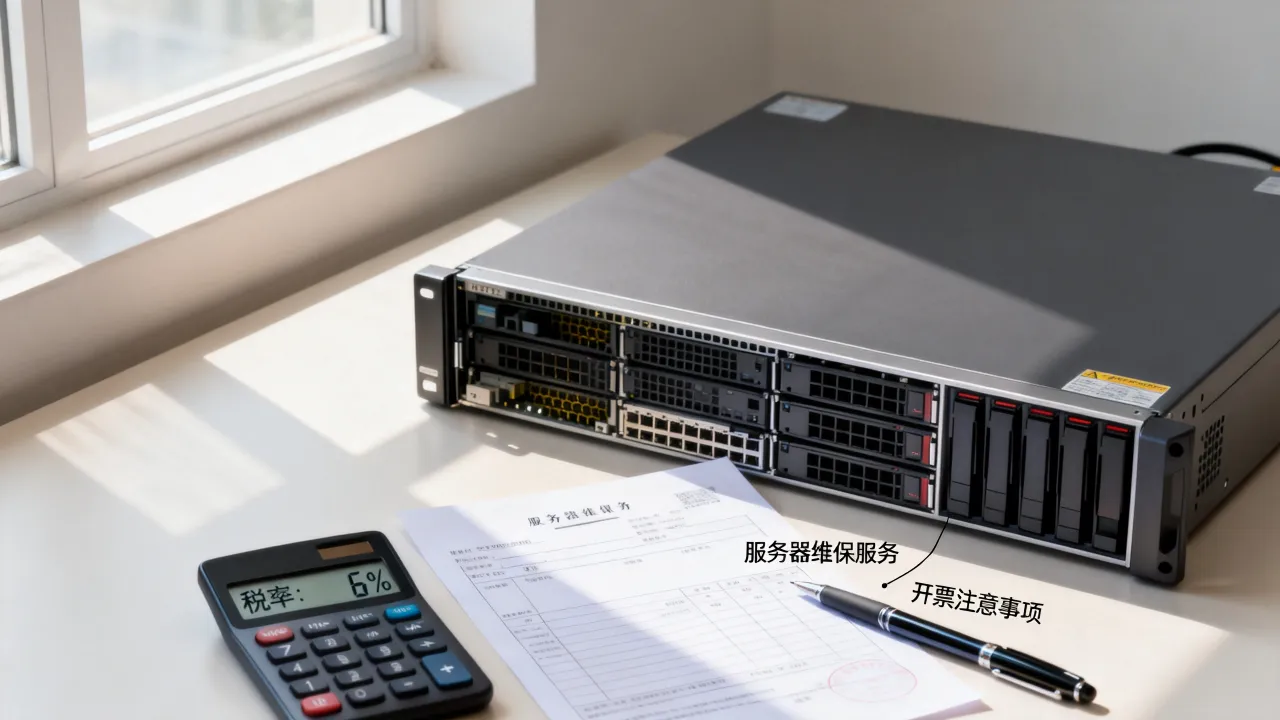 服务器维保发票几个点？服务器维保开票税率是多少个点？