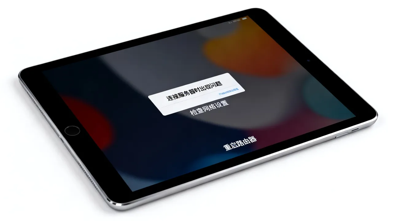 ipad为什么链接到服务器时出现问题,ipad连接失败怎么办