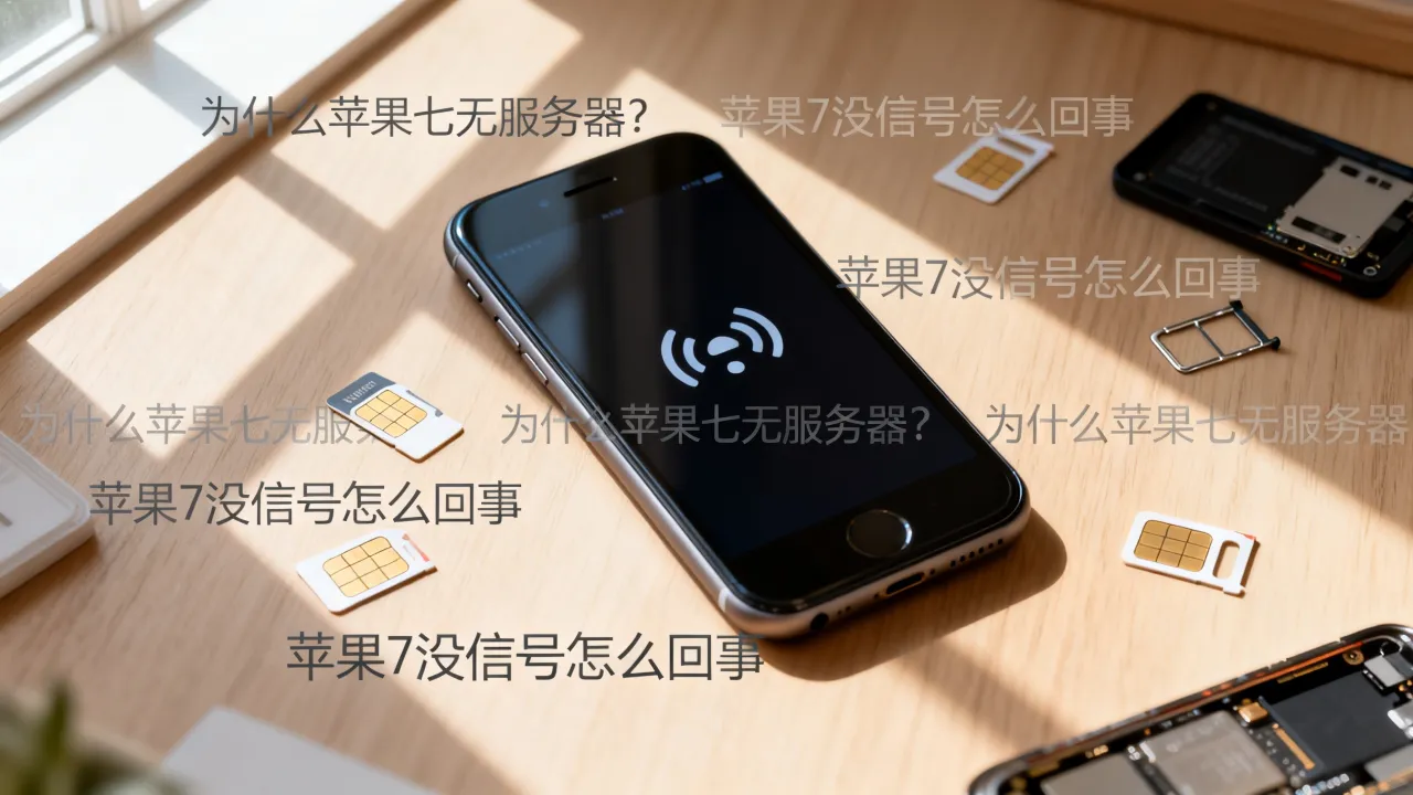 为什么苹果七无服务器？苹果7没信号怎么回事，长尾疑问词