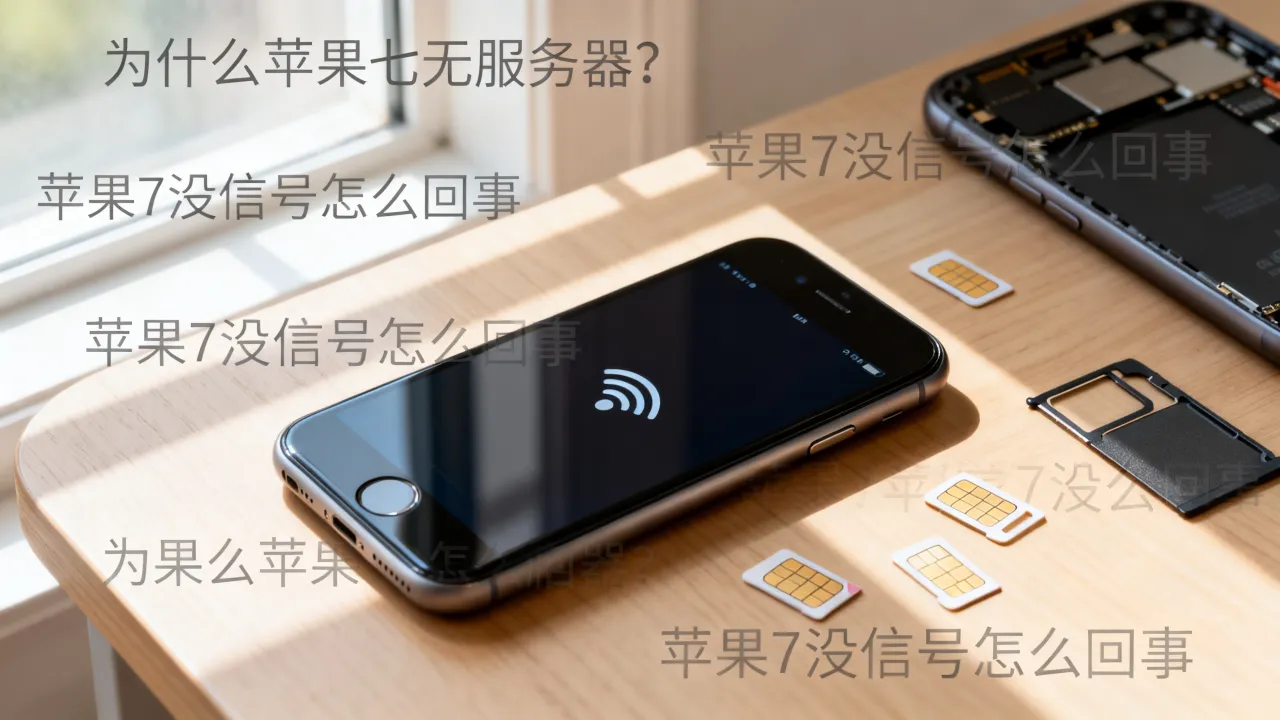 为什么苹果七无服务器？苹果7没信号怎么回事，长尾疑问词
