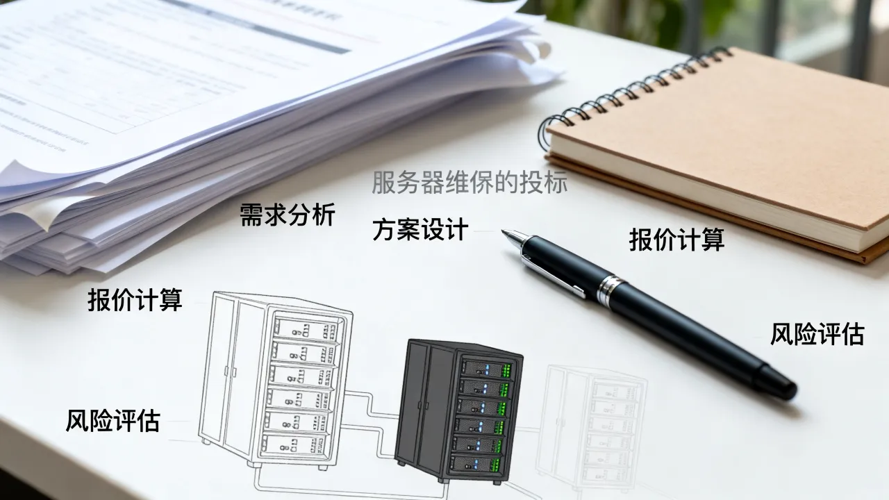 服务器维保投标有哪些关键步骤，怎样避免报价失误？