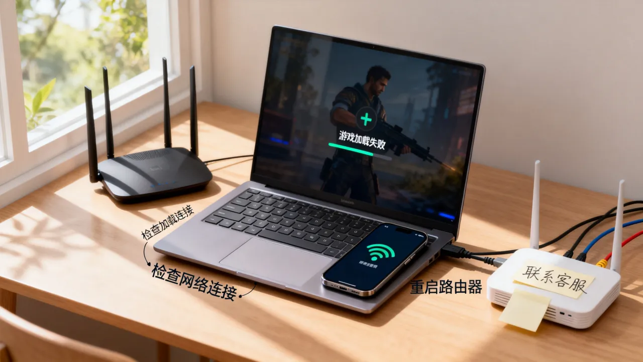 快点为什么服务器出错，游戏加载失败网络卡顿怎么解决？