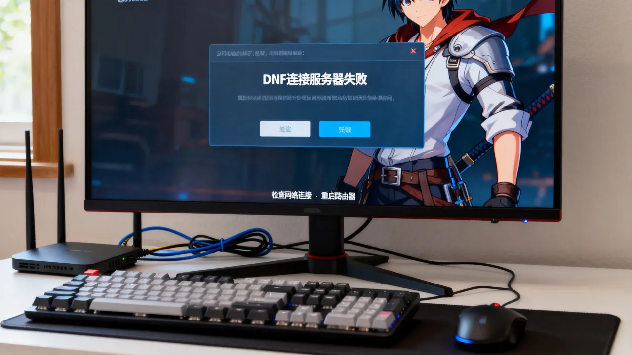 dnf为什么总连接服务器失败，到底该怎么办