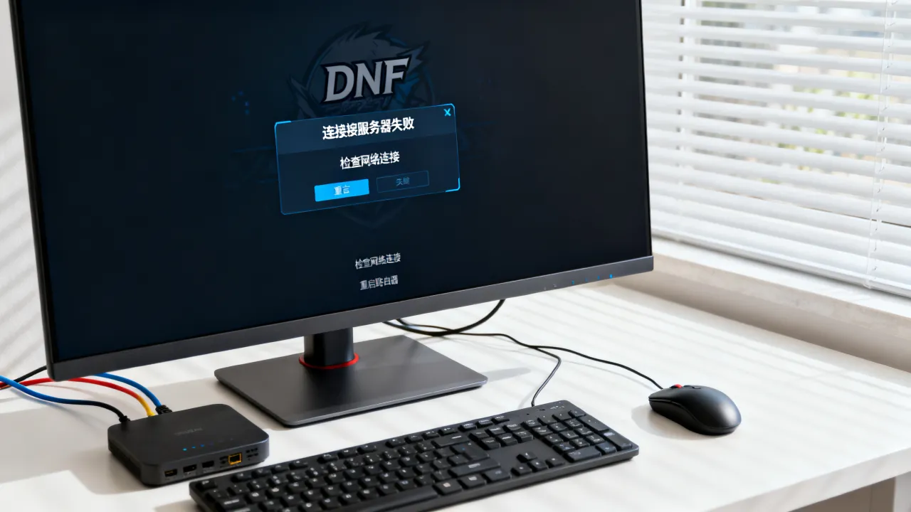 dnf为什么总连接服务器失败，到底该怎么办