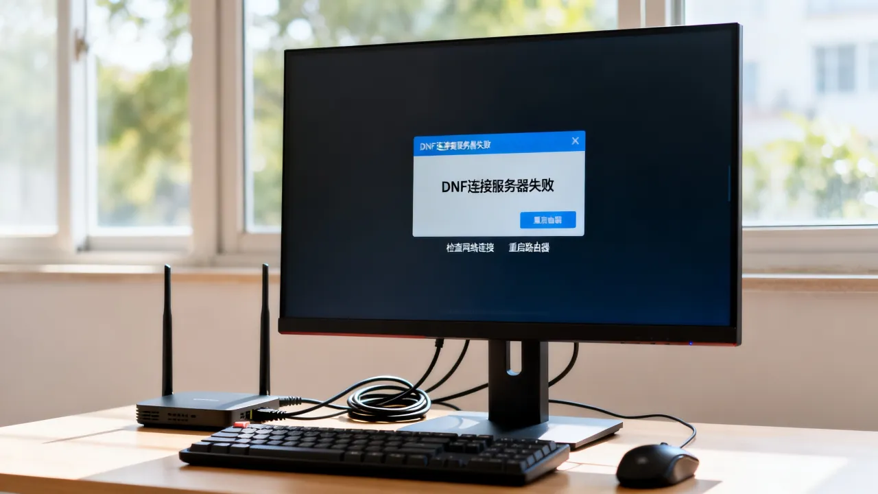 dnf为什么总连接服务器失败，到底该怎么办