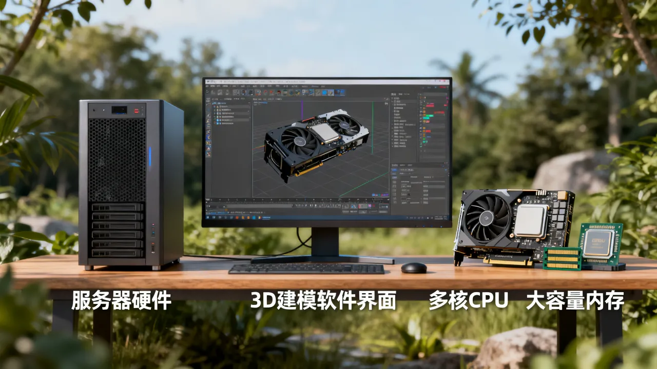 服务器三维动画怎么制作，三维动画制作需要什么配置？