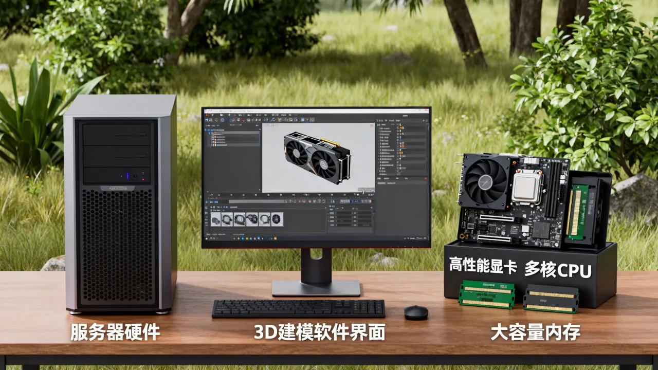 服务器三维动画怎么制作，三维动画制作需要什么配置？