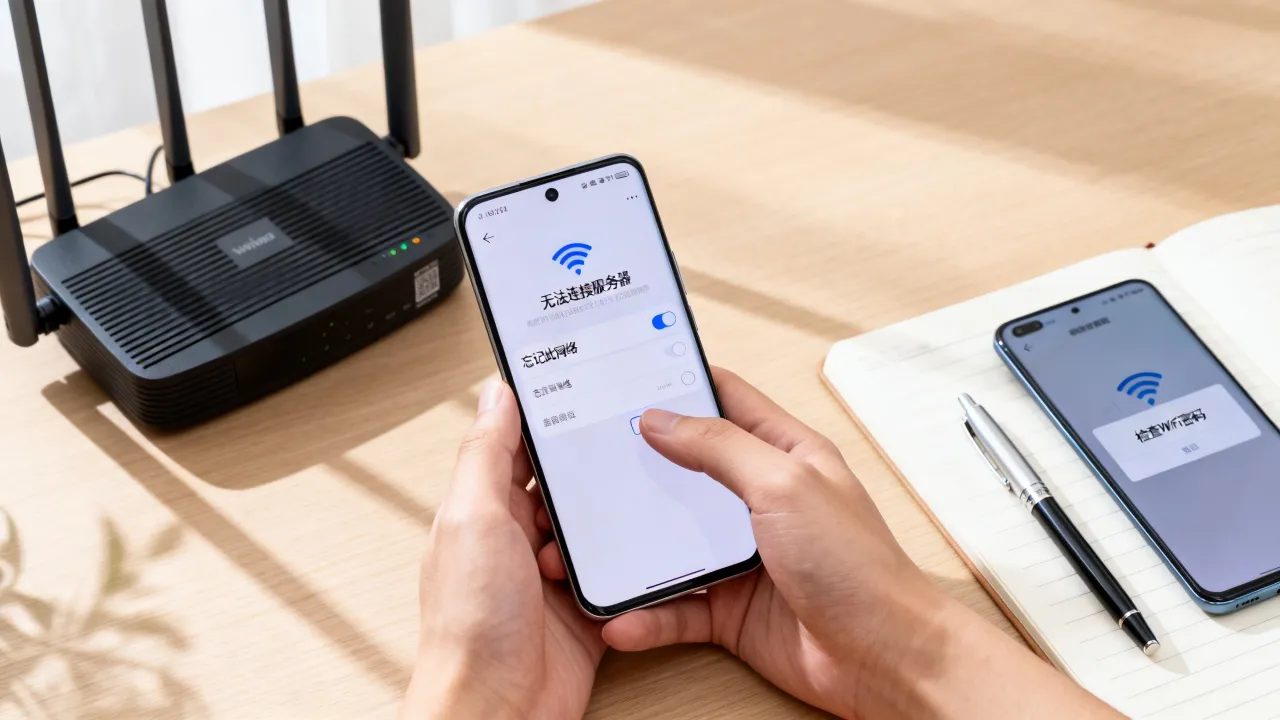 手机wifi为什么不能连接到服务器，连不上服务器时怎么解决？