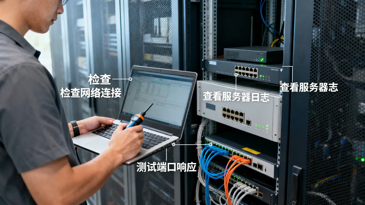 服务器为什么不回复，网站无法访问时如何排查服务器故障原因