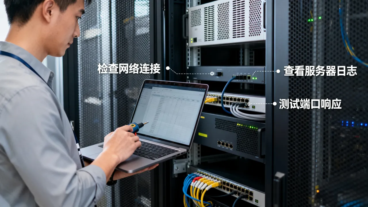 服务器为什么不回复，网站无法访问时如何排查服务器故障原因