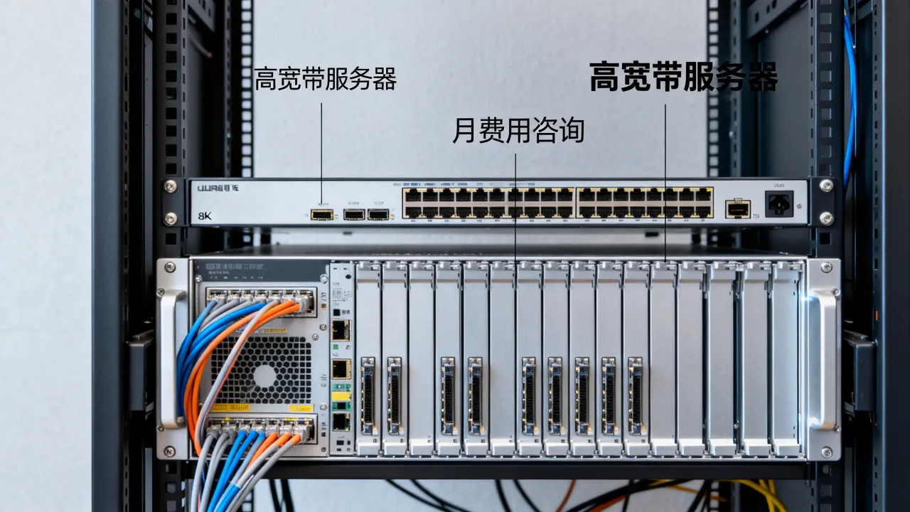 山东枣庄高宽带服务器租用哪家服务商好，月费用多少？