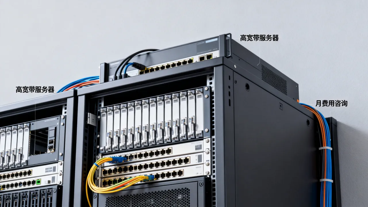 山东枣庄高宽带服务器租用哪家服务商好，月费用多少？