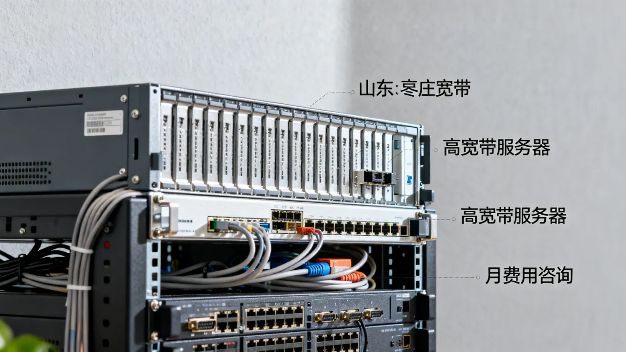 山东枣庄高宽带服务器租用哪家服务商好，月费用多少？