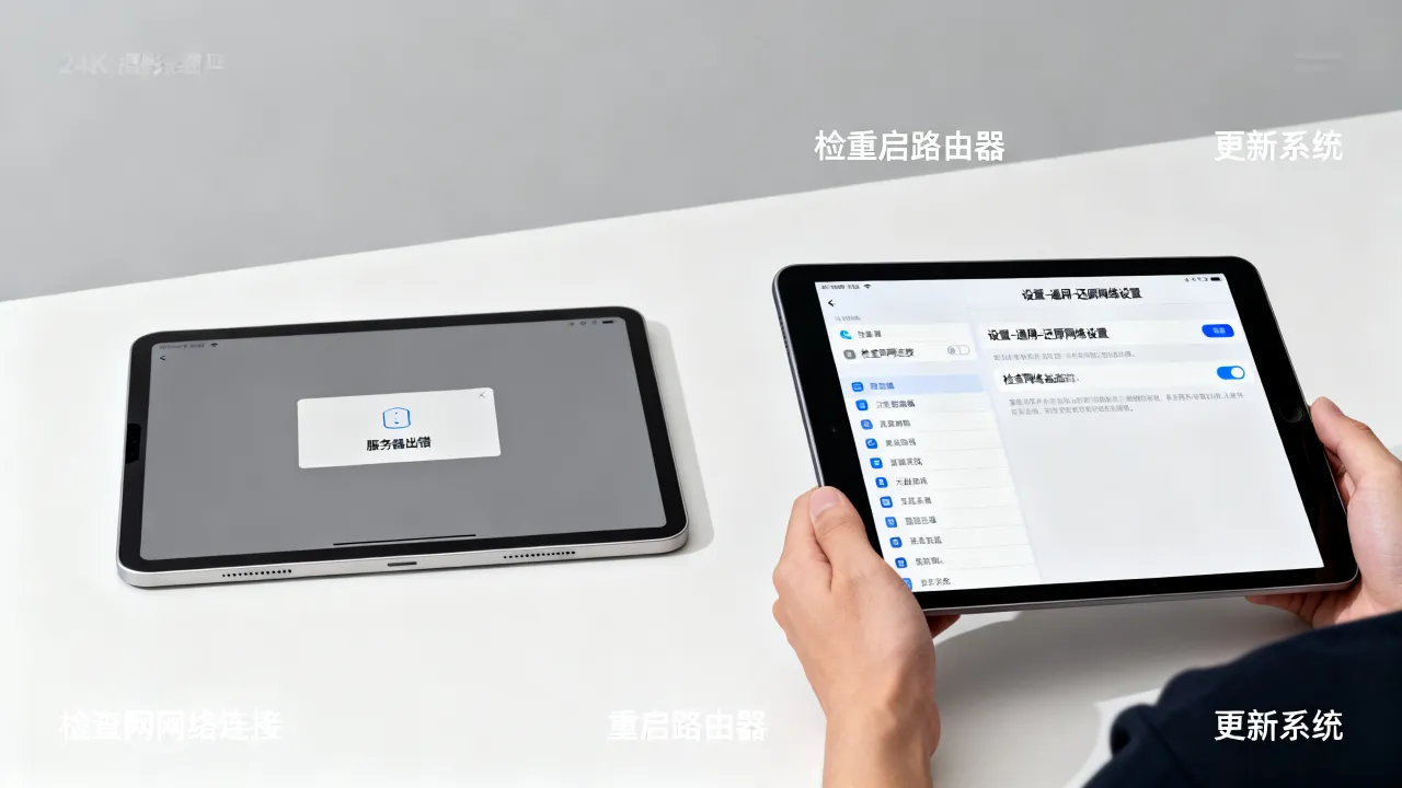 为什么iPad老是服务器出错,iPad服务器出错怎么解决 为什么iPad老是服务器出错,iPad服务器出错怎么解决