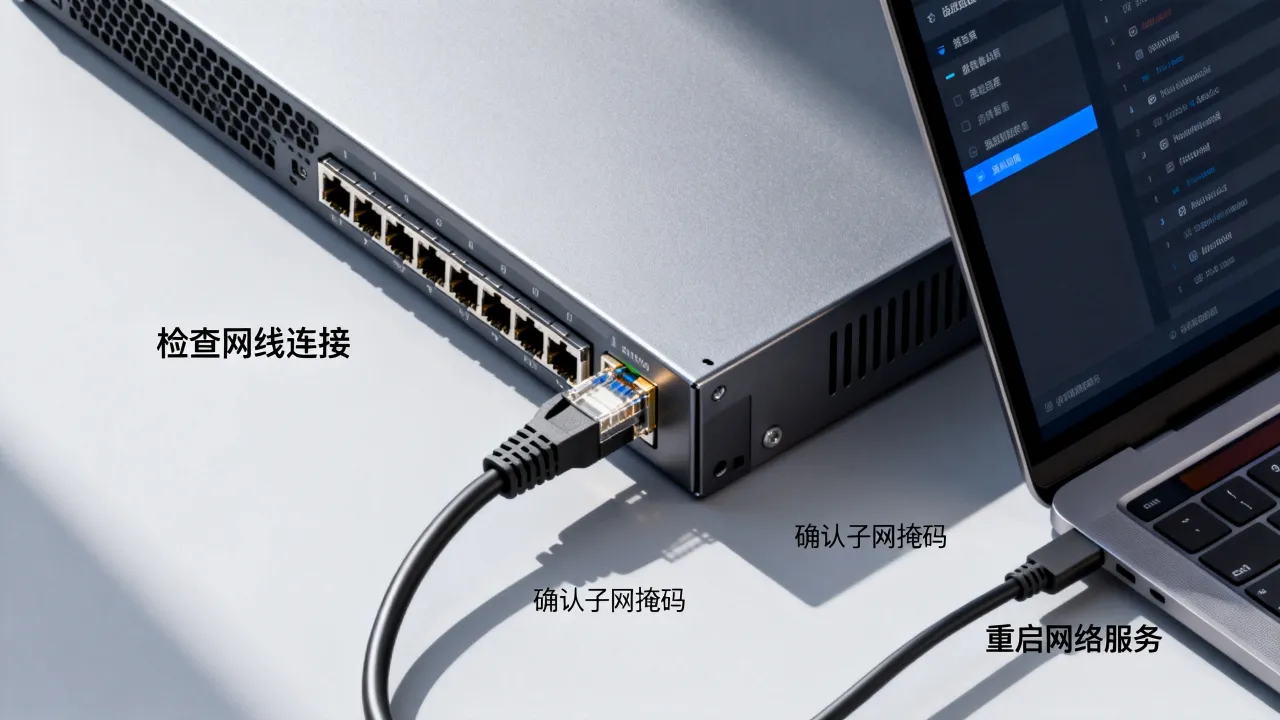 为什么改不了服务器的网口ip,服务器网卡ip配置失败如何解决? 为什么改不了服务器的网口ip,服务器网卡ip配置失败如何解决?