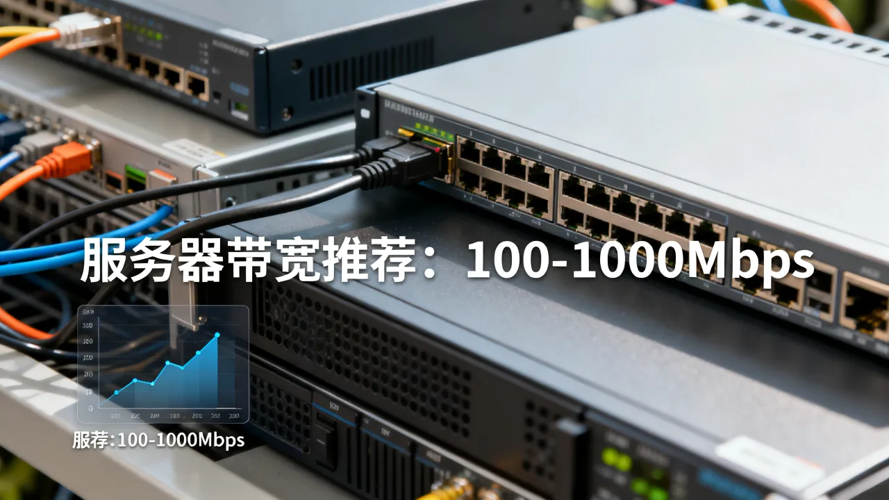 服务器支持多少宽带，服务器带宽一般多少兆合适