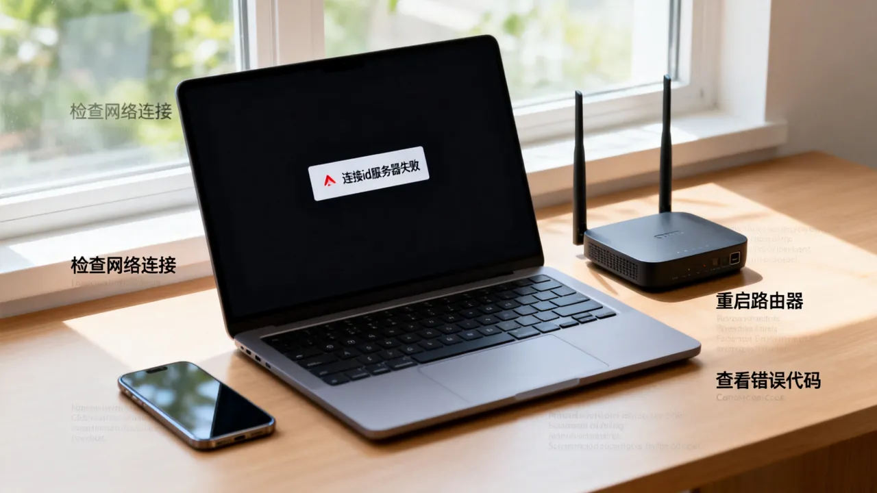为什么连接id服务器出错是怎么回事，id服务器连接失败修复方法