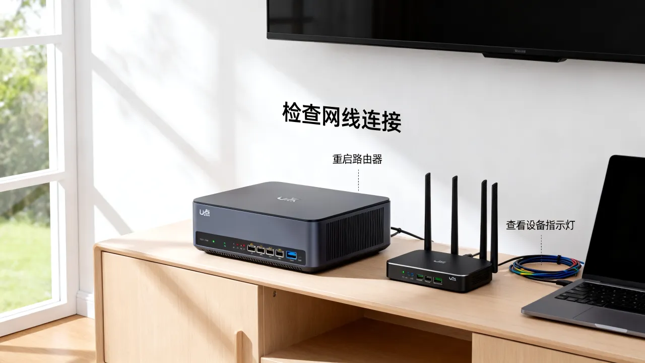 u点家庭服务器为什么没网络，u点家庭服务器没网络怎么办？