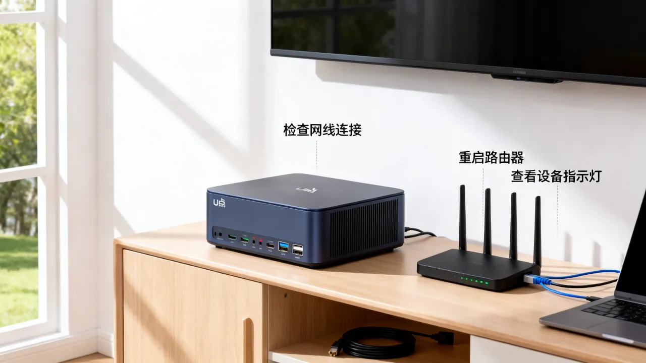 u点家庭服务器为什么没网络，u点家庭服务器没网络怎么办？