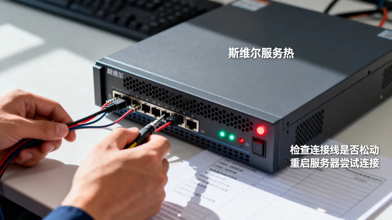 斯维尔隔热服务器出错怎么办，斯维尔服务器连接失败如何解决？