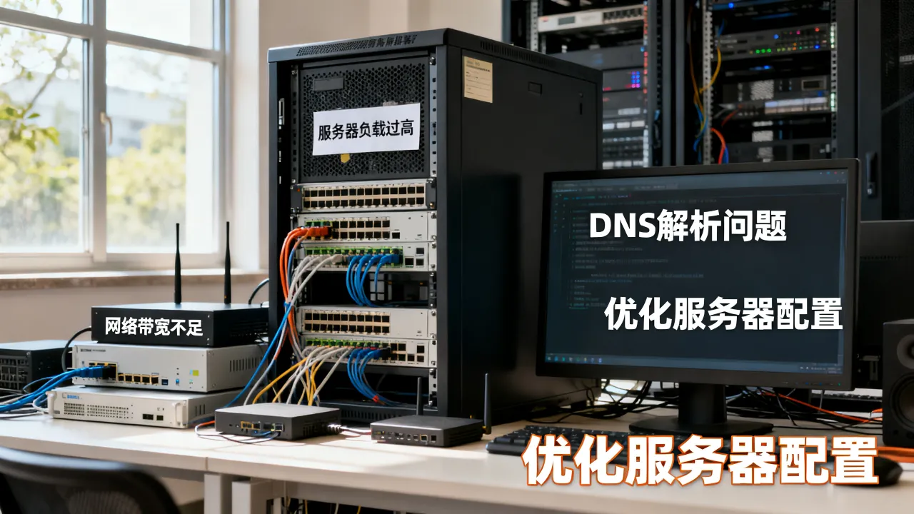 为什么学校官网服务器经常打不开，网站访问慢怎么解决