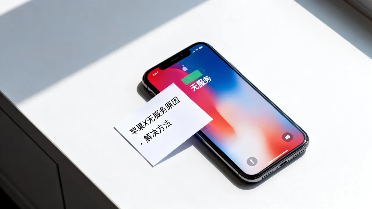 苹果x为什么无服务器，苹果x无服务怎么解决？