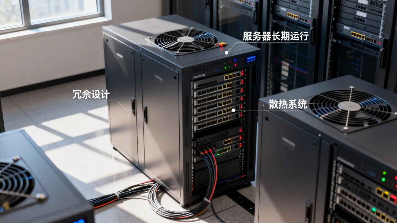 钉钉为什么不停服务器，服务器长期运行不关机的原因？