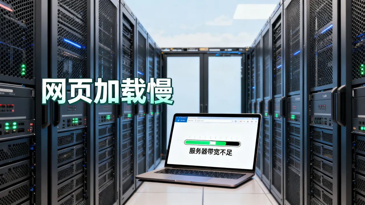 网速慢和服务器有关系吗，服务器带宽不足会导致网页加载慢吗