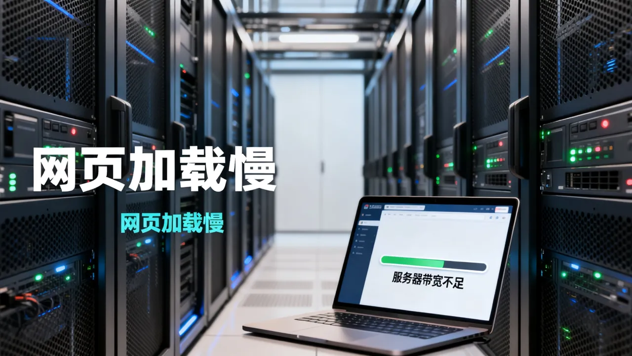 网速慢和服务器有关系吗，服务器带宽不足会导致网页加载慢吗
