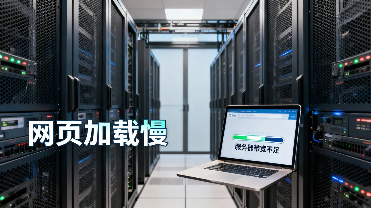 网速慢和服务器有关系吗，服务器带宽不足会导致网页加载慢吗