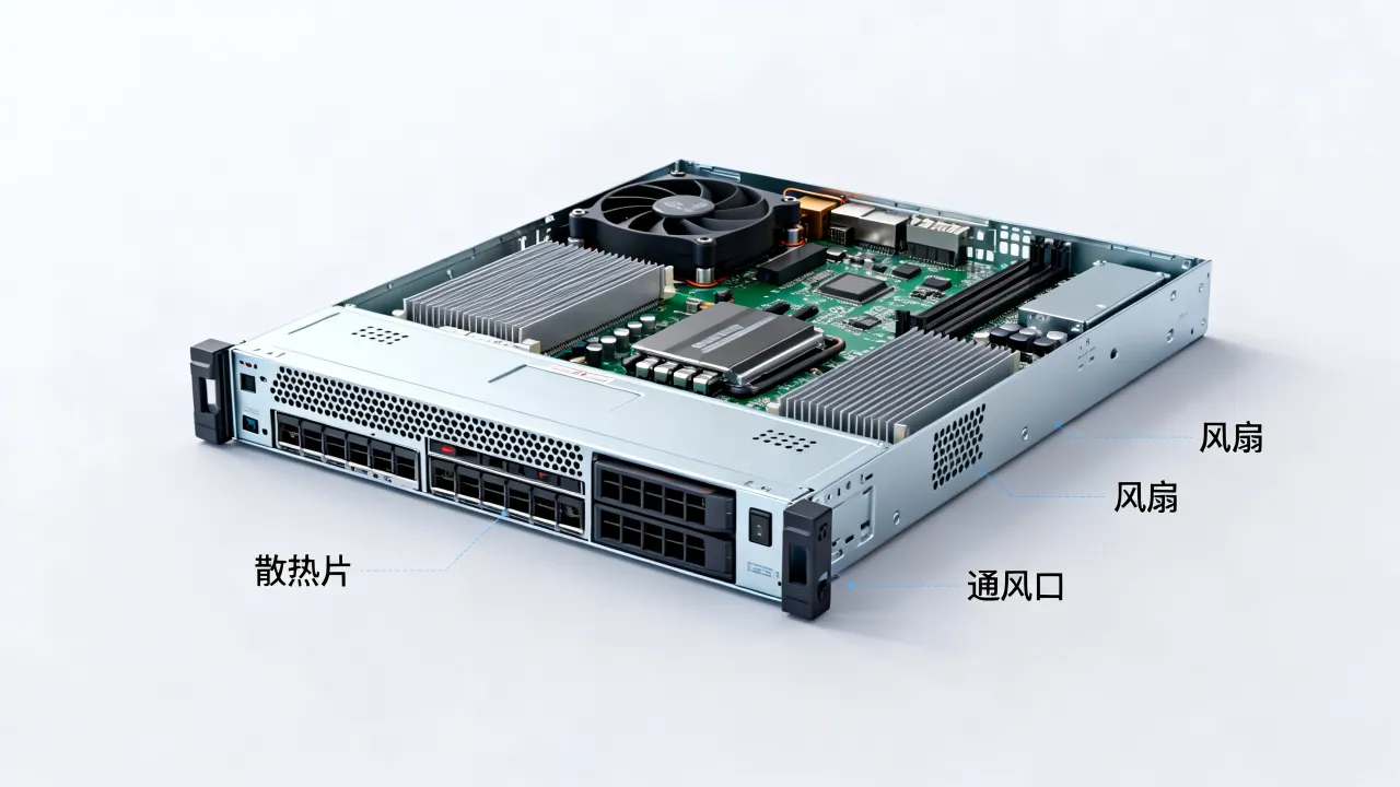 服务器为什么做那么扁，扁服务器对散热和噪音有什么影响