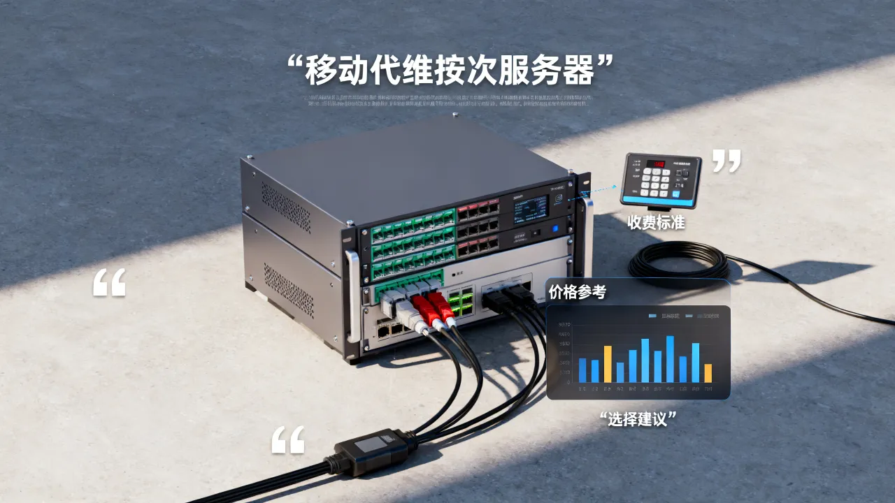 移动代维按次服务器怎么收费？价格多少？值得选择吗？